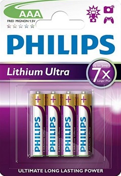 philips aaa lithium ultra potlood