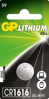 gp lithium cr1616 dl1616 4891199003691 3V