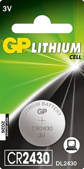 gp lithium cr2430 dl2430 4891199003738 3V