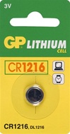 5 stuks GP Lithium Knoopcellen type: CR 1216