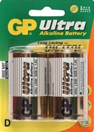 GP Ultra alkaline batterijen type D (mono)