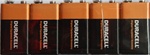 Duracell Plus 9 V 5-pack