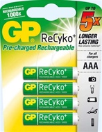 GP ReCyKo 850 mAh AAA oplaadbare AAA batterijen