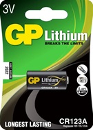 GP lithium foto batterij type CR 123 A