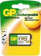 GP 170 mAh 9 V oplaadbare batterij