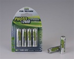 Ansmann 2400 mAh AA oplaadbare batterijen