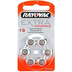 Rayovac 13 Extra Advanced hoortoestel batterijen type 13 oranje