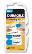 Duracell 675 hoortoestel batterijen type 675 blauw