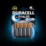 Duracell Ultra Lithium AA batterijen