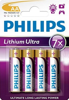 philips aa lithium ultra penlite