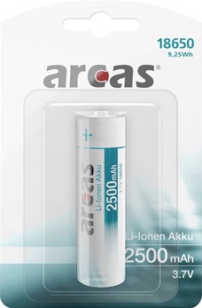 Arcas_18650_2500 mah_3.7V