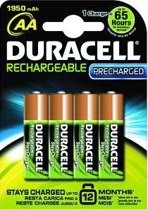 zij is gebruiker toelage Duracell Pre Charged 2400 mAh AA oplaadbare batterijen | BatterijTotaal.nl