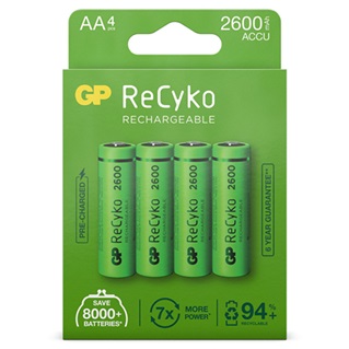 gp-recyko-aa-2600mah-4-stuks-oplaadbare-nimh-batterij