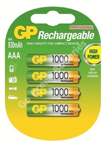 Аккумулятор gp 1000 aaa