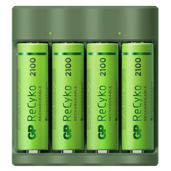 ReCyKo USB oplader voor AA en batterijen | BatterijTotaal.nl