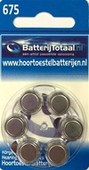 BatterijTotaal.nl 675 hoortoestel batterijen type 675 blauw (geen CI)