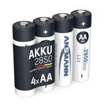 Ansmann 2850 mAh AA oplaadbare batterijen