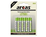 Arcas 2700 mAh AA oplaadbare batterijen