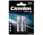 2 stuks Camelion lithium AA batterijen 2900 mAh