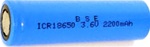 ICR 18650 oplaadbare batterij