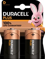 Duracell Plus alkaline batt. type D (mono)