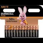 Duracell AAA potlood batterijen 12-pack