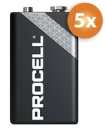 Duracell Procell 9 V 5-pack