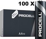 Duracell Procell 100 st. alkaline batterijen type AA (penlite)