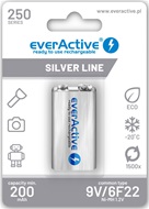 EverActive 200 mAh 9 V oplaadbare batterij
