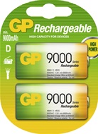 GP 9.000 mAh D oplaadbare batterijen