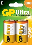 GP Ultra alkaline batterijen type D (mono)