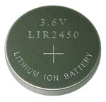 LIR 2450 oplaadbare knoopcel batterij