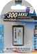 Ansmann 300 mAh 9 V oplaadbare batterij