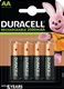 Duracell Pre Charged 2400 mAh AA oplaadbare batterijen