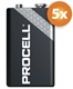 Duracell Procell 9 V 5-pack