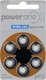 Power One 312 hoortoestel batterijen type 312 bruin