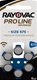 Rayovac 675 Proline Advanced hoortoestel batterijen type 675 blauw