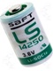 Saft 14250 1/2 AA Lithium batterij